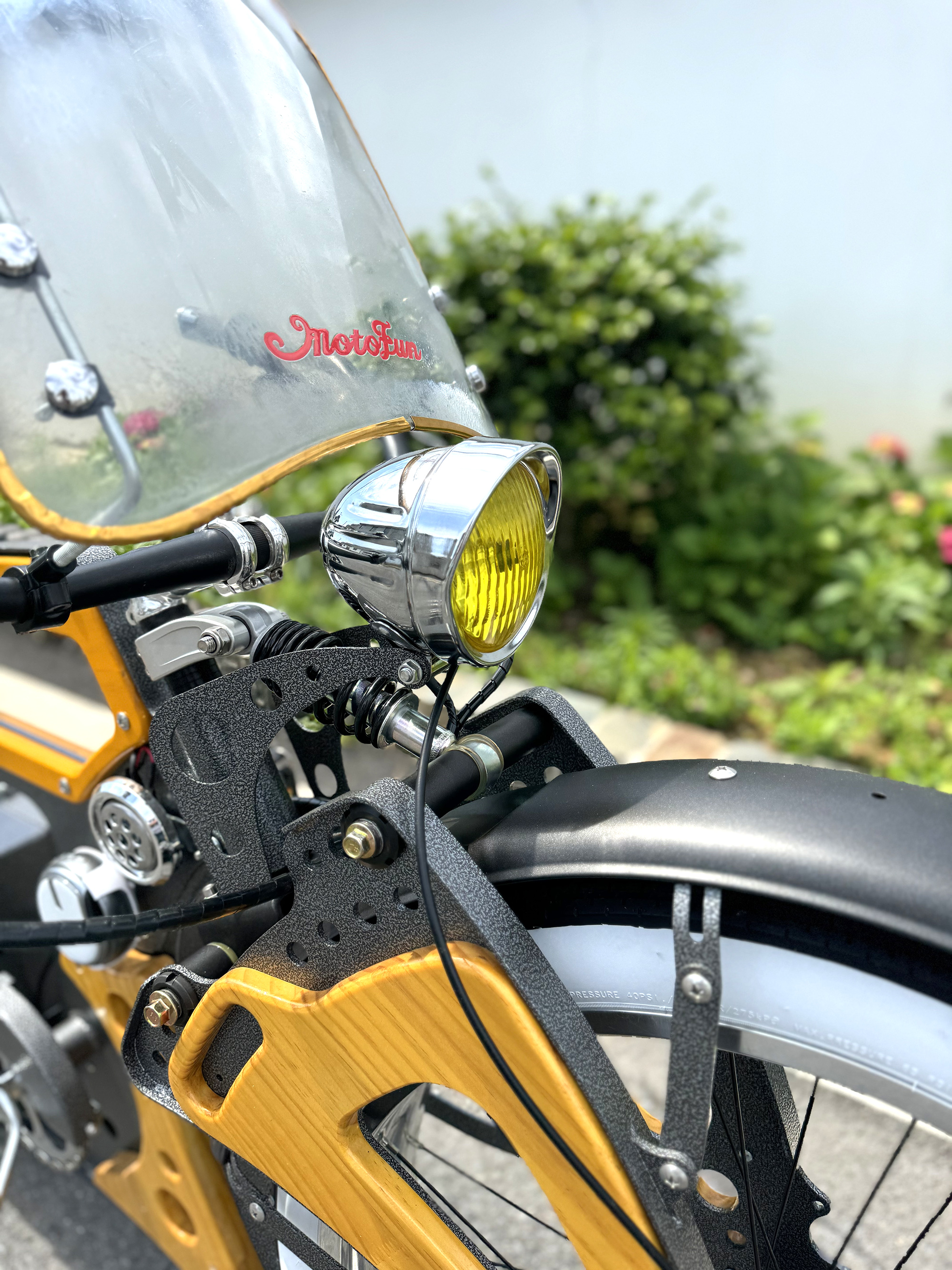 Steam Punk Ebike Bumblebee Hammertone 